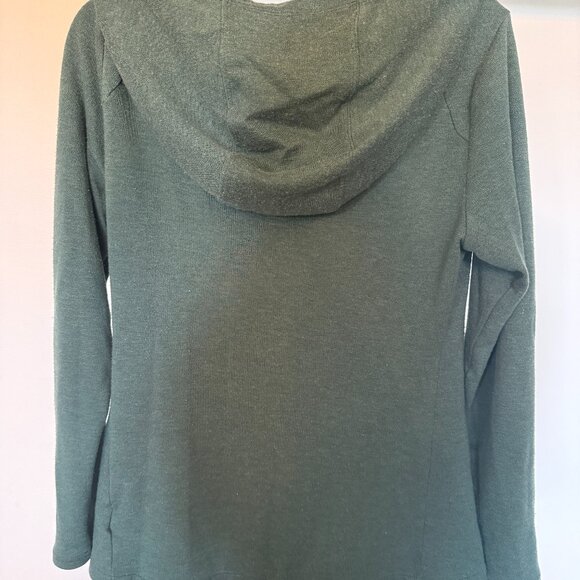 Burton Full-Zip Hoodie – Forest Green – Women's Size Large - Picture 4 of 5